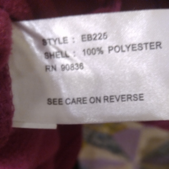 Eddie Bauer Fleece Activewear Jacket - Picture 6 of 6